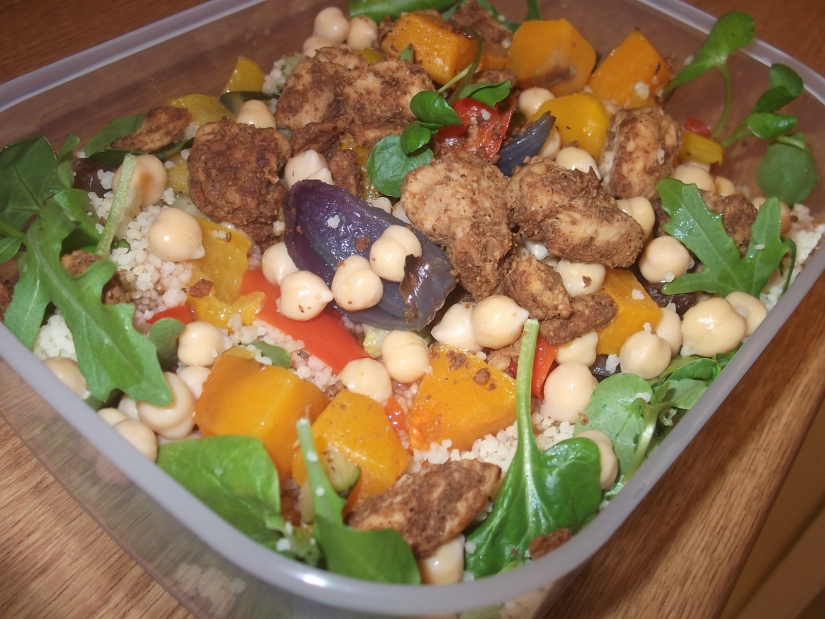 Chicken Style Moroccan Couscous Salad