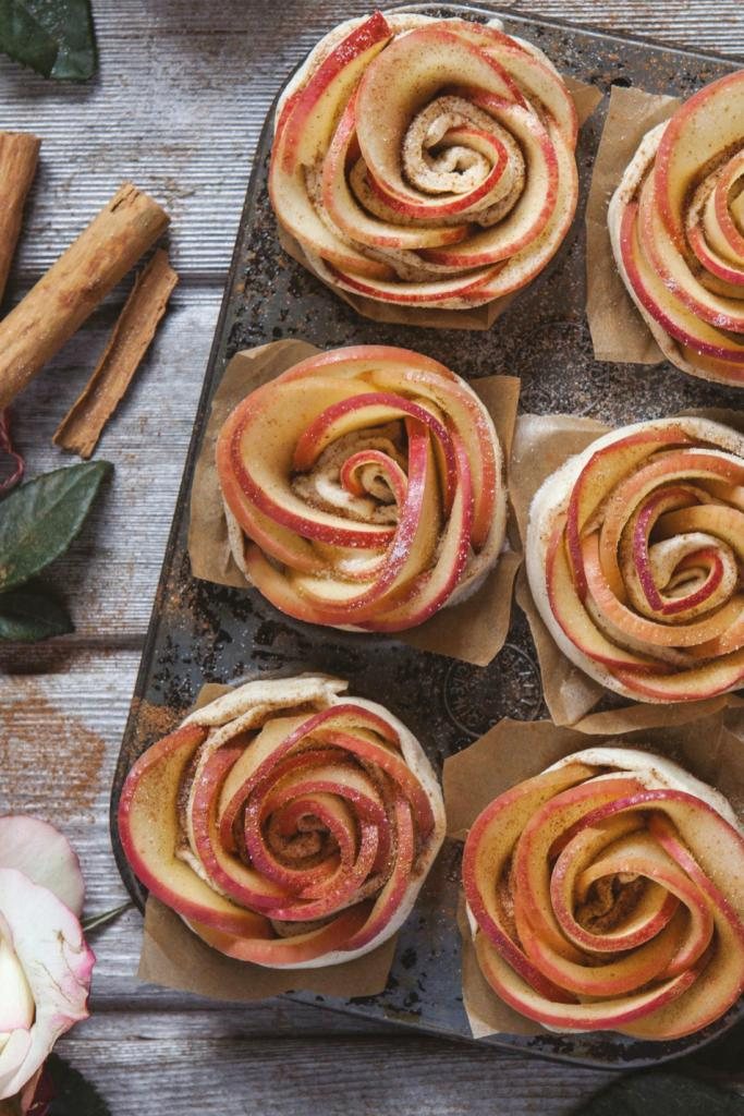 Apple Roses Recipe: Veggie