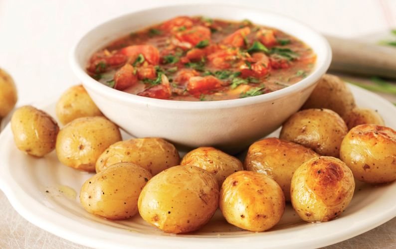 Tomato and Coriander Dip Recipe: Veggie