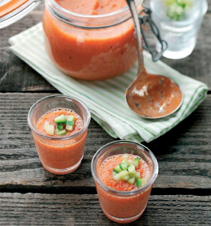 Gazpacho Soup Recipe: Veggie