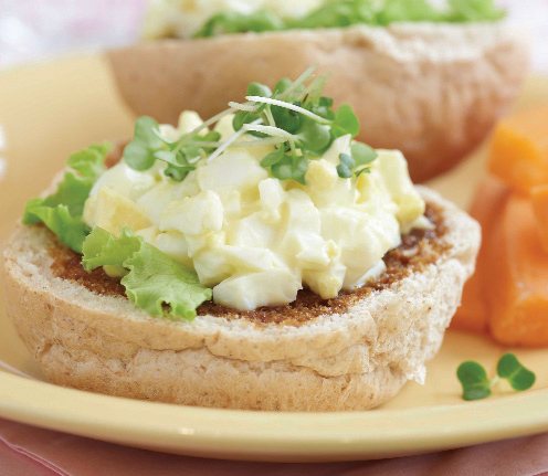 Easy Egg Mayo and Marmite with Cress Recipe: Veggie