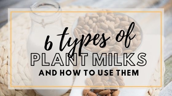 6 types of plant milks and how to use them