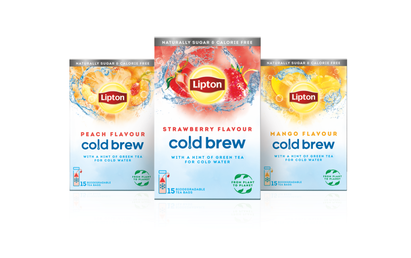 Lipton launches sustainable cold brew range