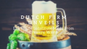Dutch Firm Unveils Vegan Egg White Substitute Made From Brewery Yeast
