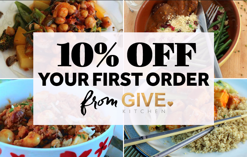 10% off your first order from GIVE Kitchen!