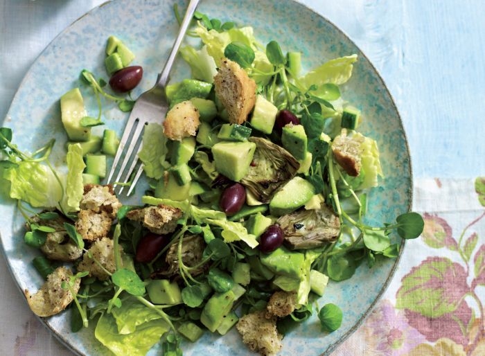 Avocado and Artichoke Salad