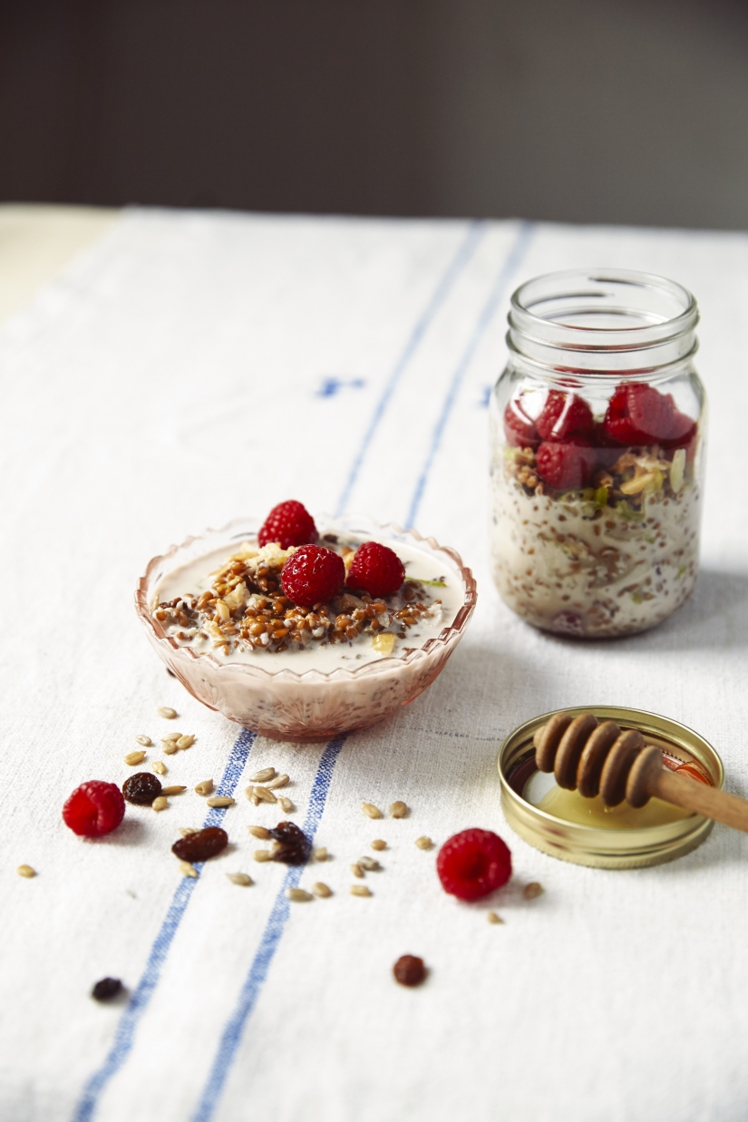 Spelt Bircher Muesli