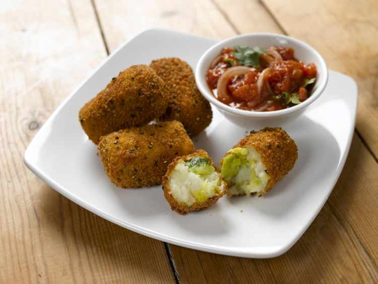 Sprout and Potato Croquettes