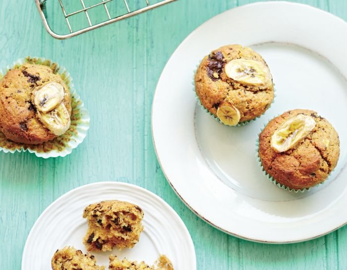 Choco-banana muffins Recipe: Veggie Magazine