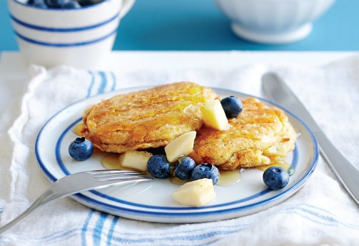 Coco-loco Breakfast Blinis