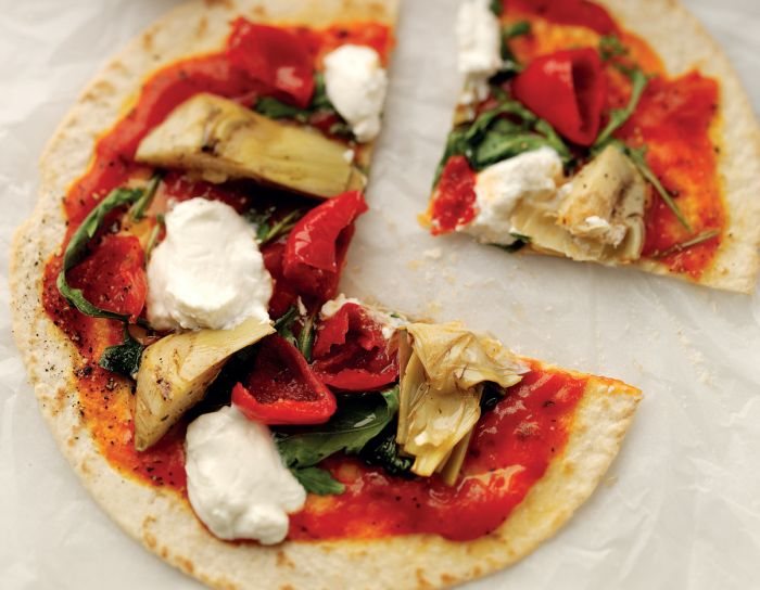 Mexican Tortilla Pizza Recipe: Veggie Magazine