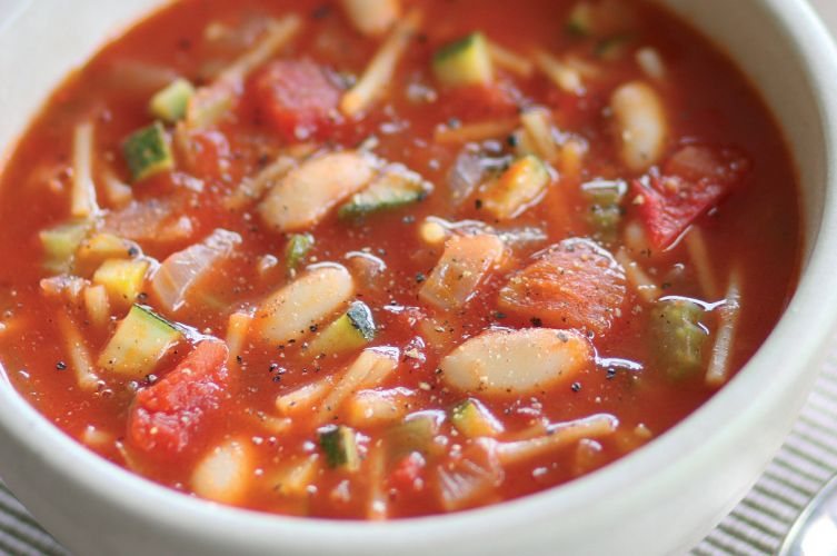 Minestrone Soup Recipe: Veggie