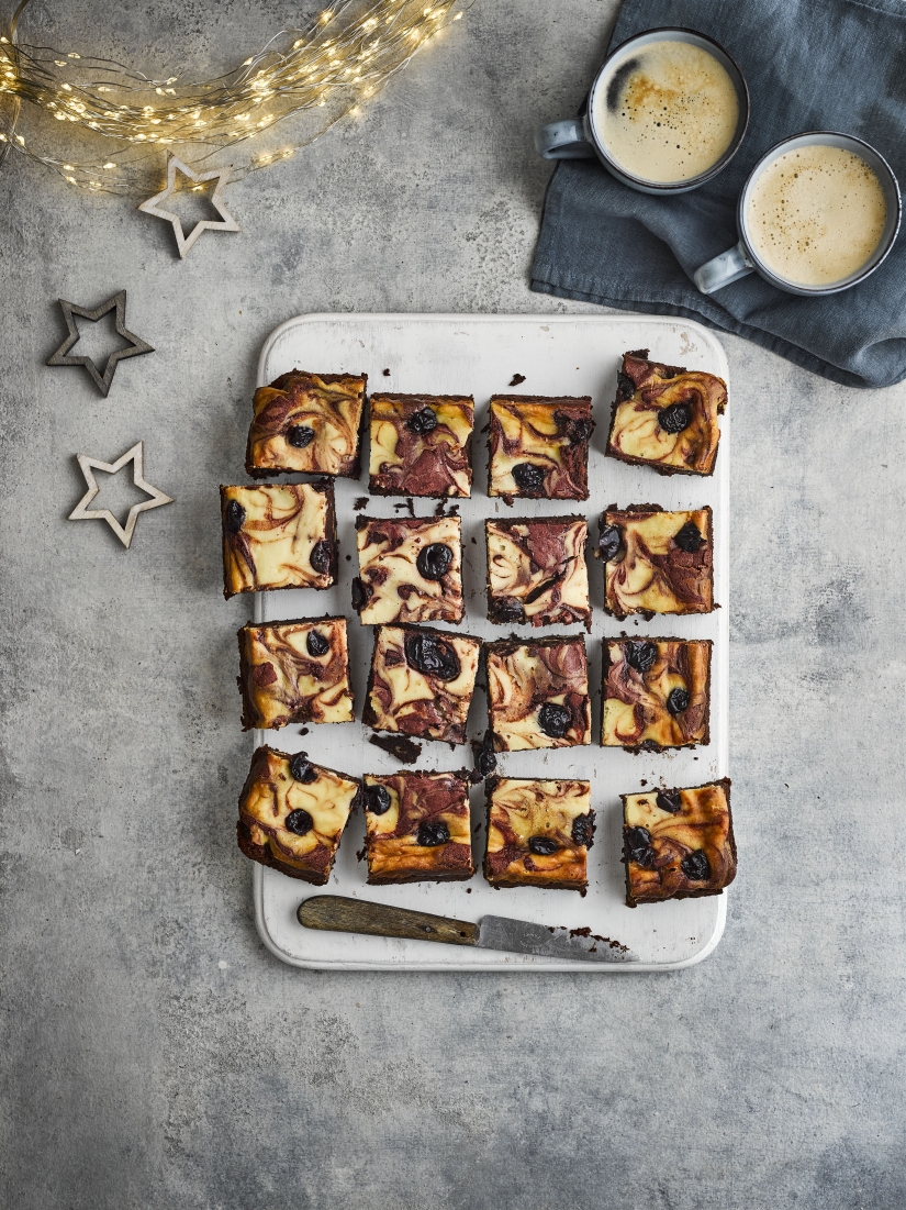 Love Beets Black Forest Beetroot Brownies with a Cheesecake Swirl