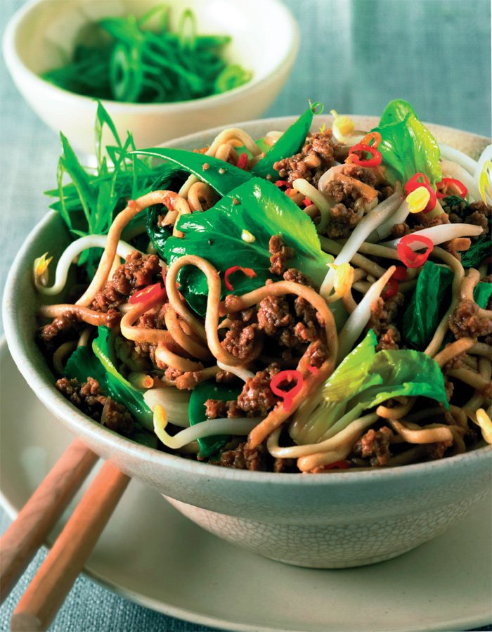 Hoi-Sin Noodles Recipe: Veggie