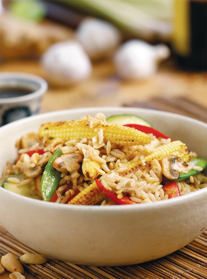 10-minute Vegetable Rice