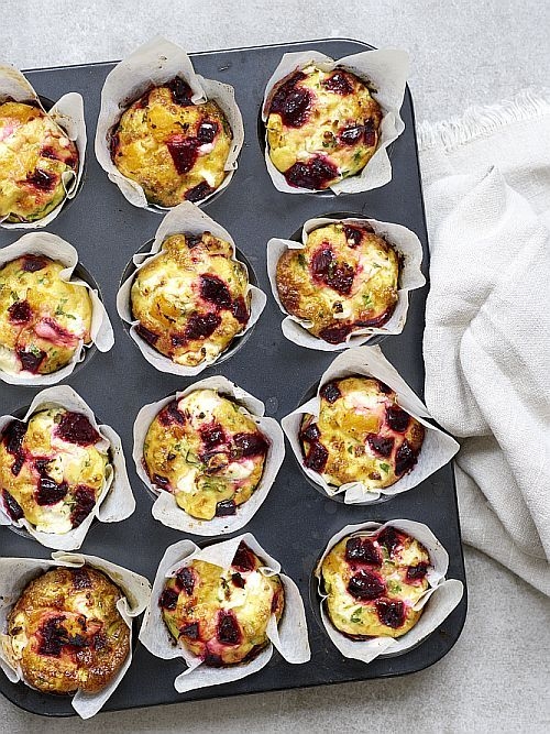 ON-THE-GO SWEET CHILLI BEETROOT FRITTATA