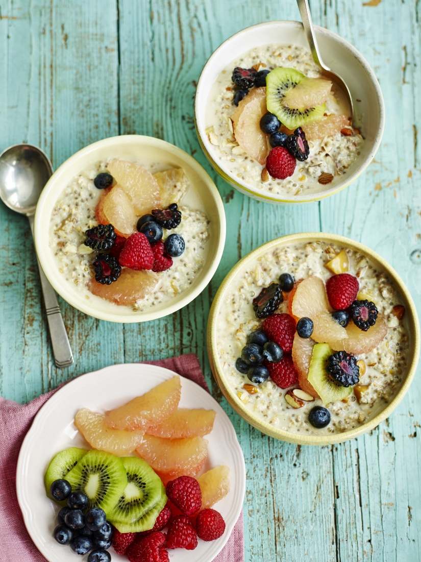 Gizzi Erskine’s Florida Grapefruit Sunny Bircher Muesli