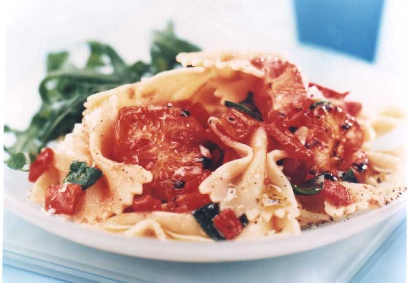 Pasta Salad with Chargrilled Tomato Sauce