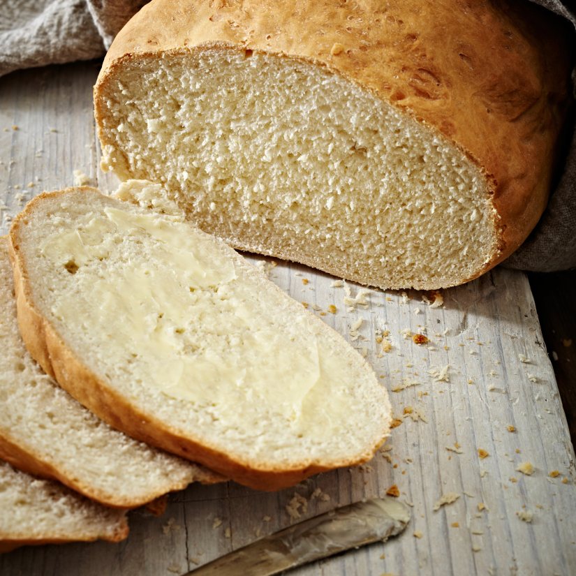 Basic White Bread Recipe: Veggie