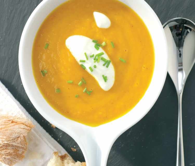 Gingered Carrot Soup Recipe: Veggie