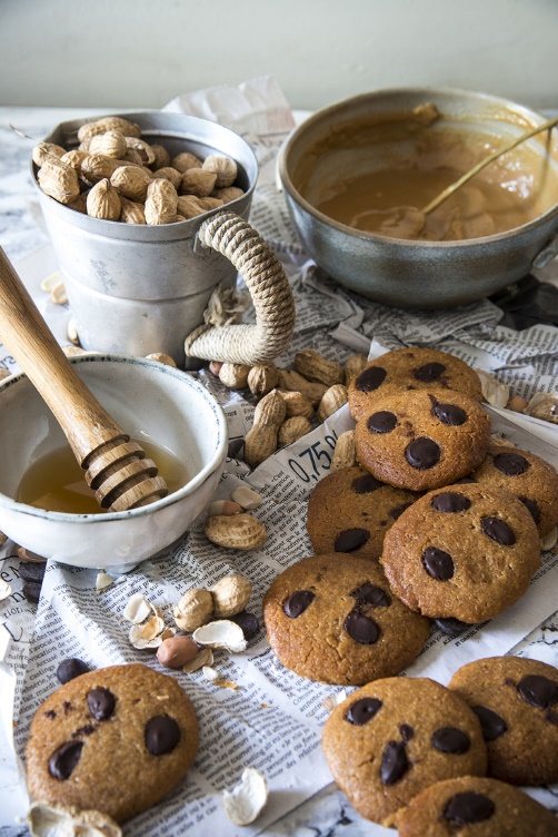 Gluten-free peanut butter cookies Recipe: Veggie