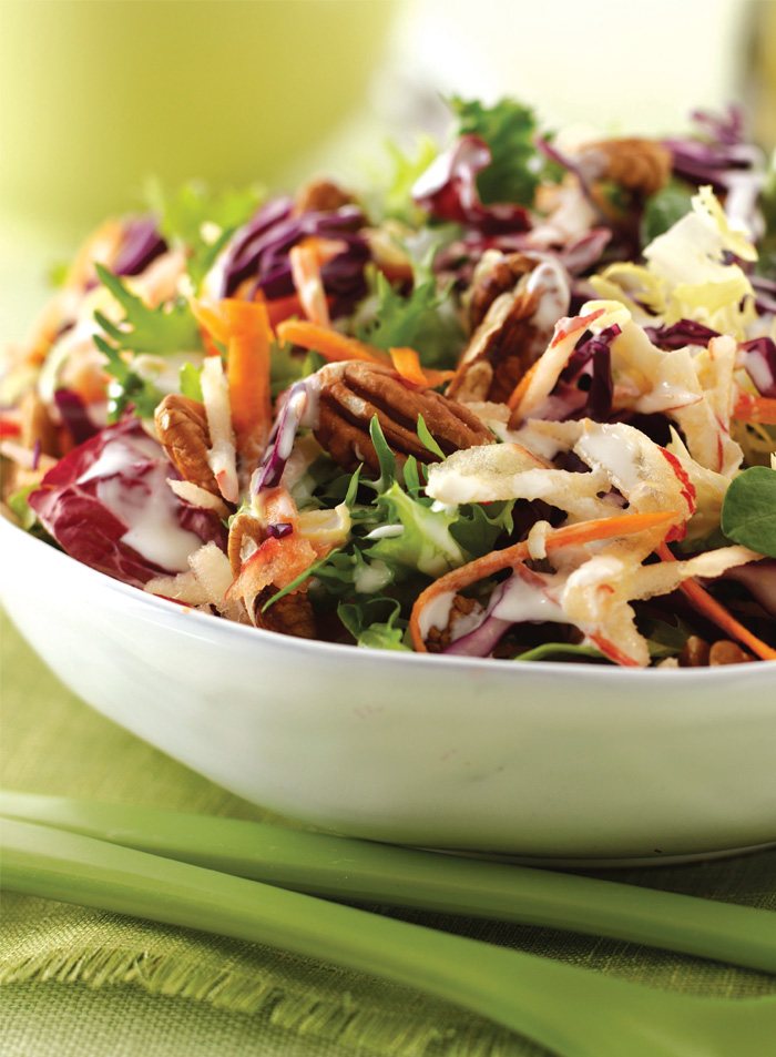 Red Cabbage and Apple Slaw Recipe: Veggie